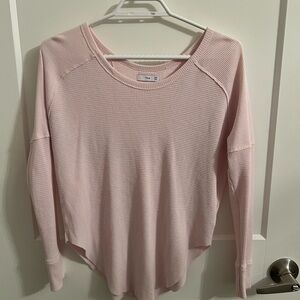 TNA Pink Long Sleeve Top
